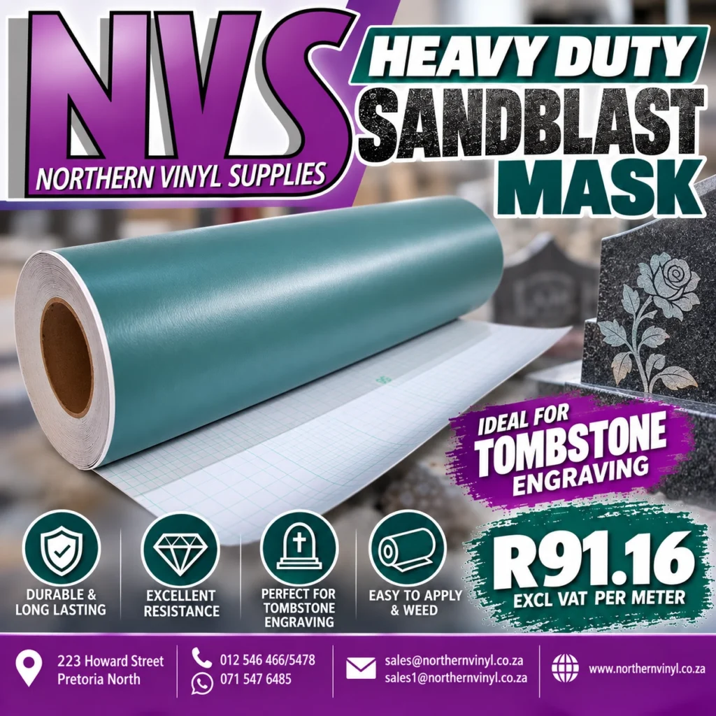 Heavy Duty Sandblast Mask Advert
